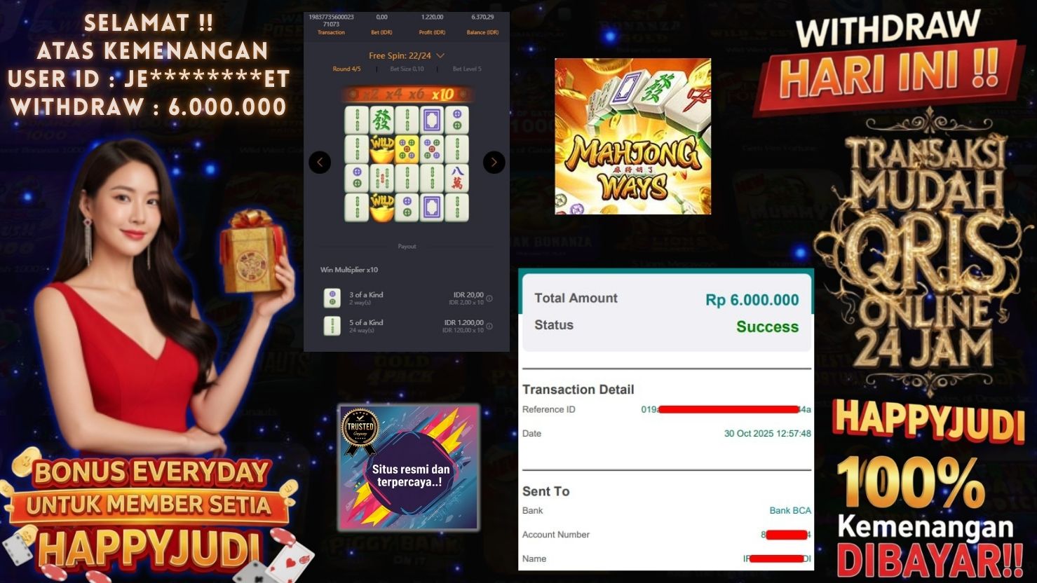 HAPPYJUDI JACKPOT SLOT MAHJONG WAYS